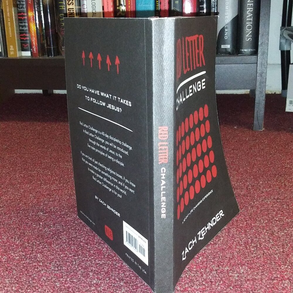 Red Letter Challenge Book - Picture 5 of 5